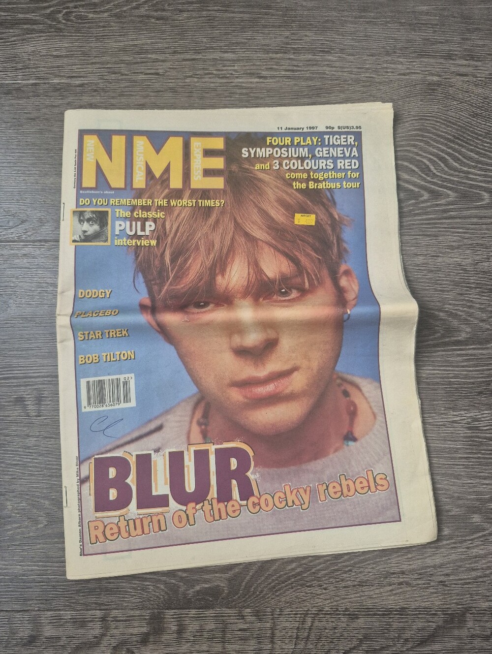 Vintage NME New Musical Express Magazine 90s Y2K